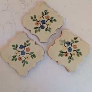 Antique Talavera Floral Tiles